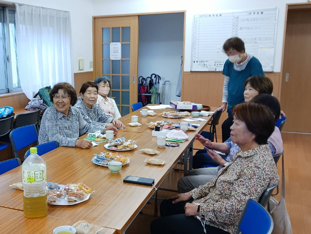 【念願の「たまり場お茶飲み会」開催！】