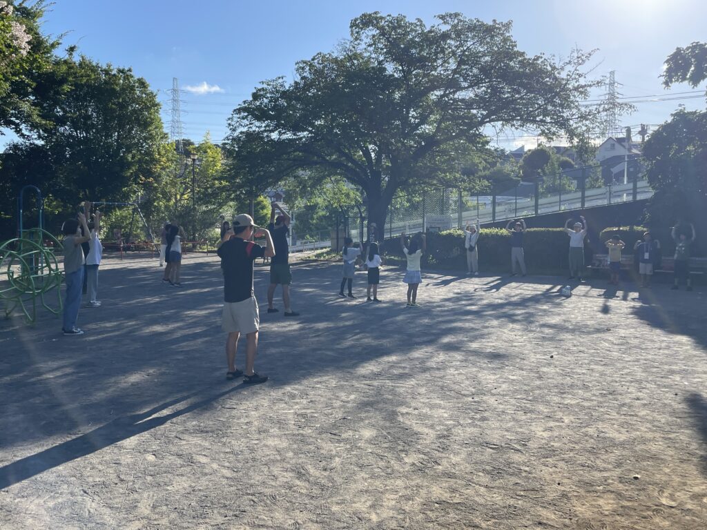 🌞夏休み恒例！ラジオ体操が始まりました