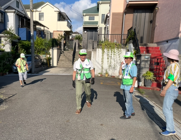町内会 防犯パトロール（8月第2回）