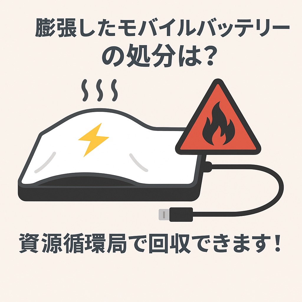 モバイルバッテリーの処分について