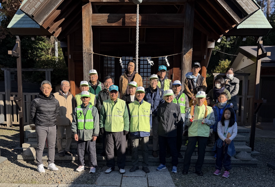 【2025年最後の防犯パトロールと会館大掃除を行いました】