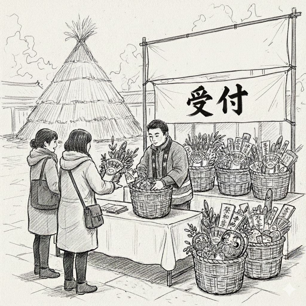 どんど焼きのお知らせ