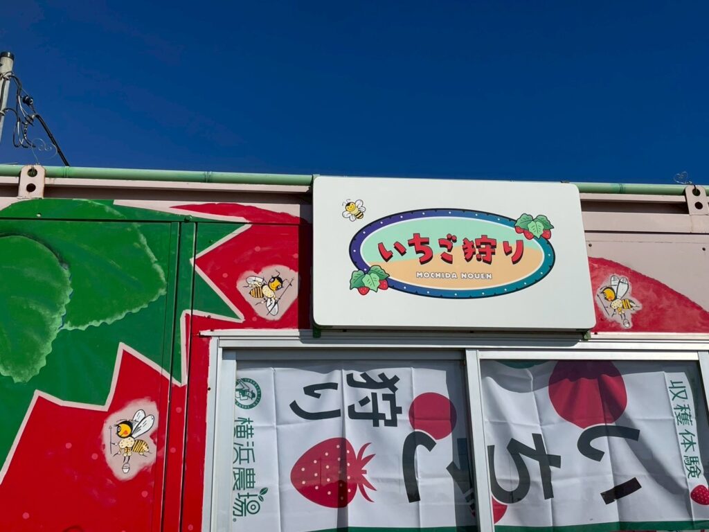 🍓羽沢町でいちご狩り体験🍓下三枚町子ども会・保健活動推進部合同