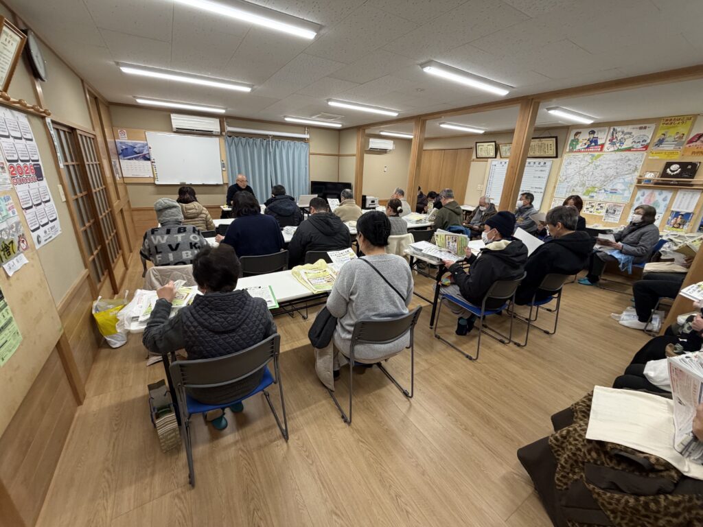 2026年2月　組長会・役員会を開催しました。