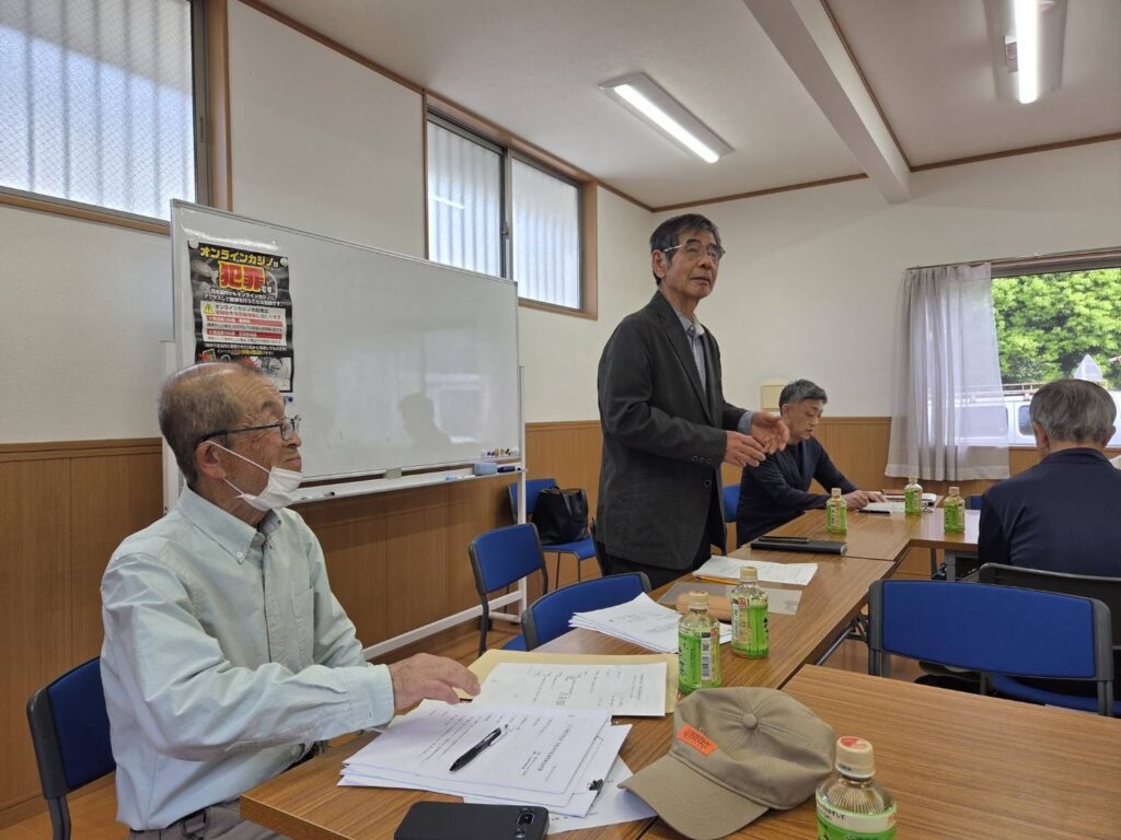 三枚地区連合自治会　通常総会を開催しました
