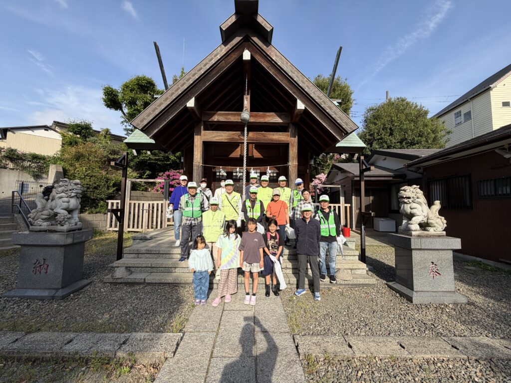 📝4月 防犯パトロール・町内清掃を実施しました