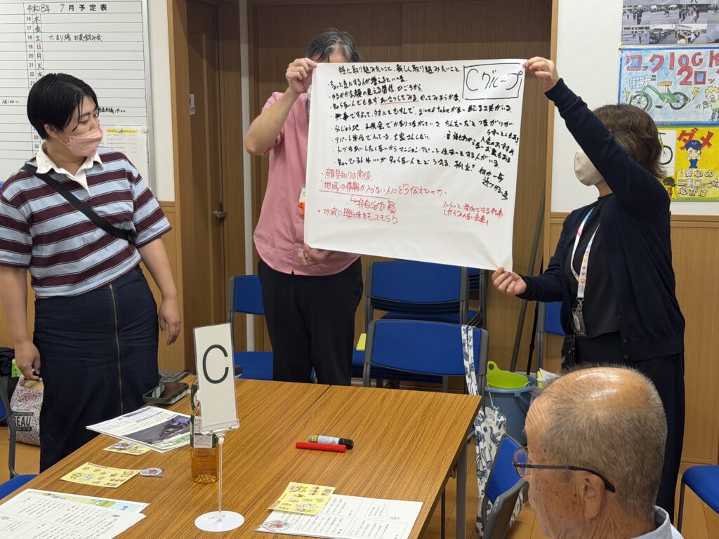 かながわ支え愛プラン三枚地区推進会議を行いました